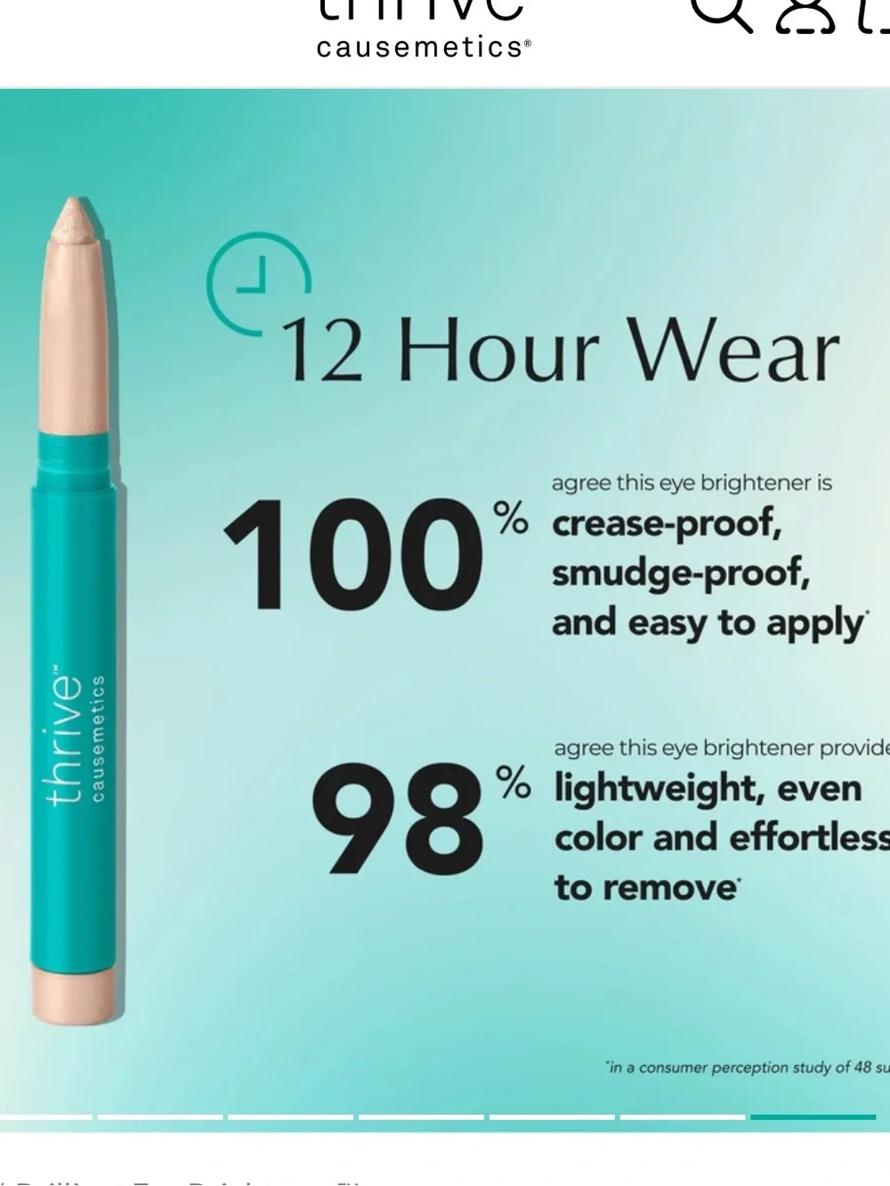 Thrive Brilliant eye brightener In Callie NEW